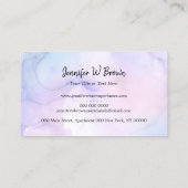 Duftflasche Essenzielles Öl Aroma Therapie Visitenkarte (Rückseite)