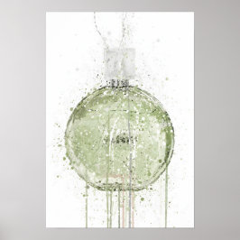 Duftflasche 'Frühlingswiese' als Weihnachtsgeschen Poster