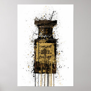 Duftflasche 'Obsidian' als Weihnachtsgeschenk Poster