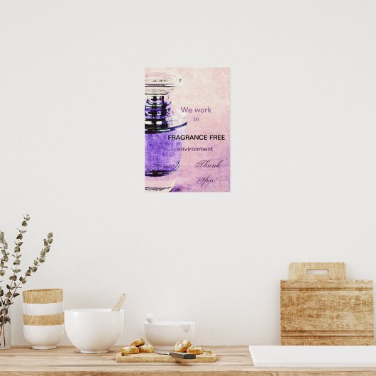 Duftfreies Umweltplakat Poster (Küche)