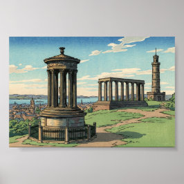 Dugald Stewart Monument on Calton Hill  Poster