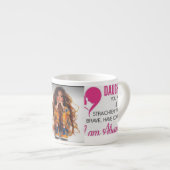 DUGHTERBILD UND SPEZIALISIERUNG MEINER DOUGHTER-Ta Espressotasse (Vorderseite Rechts)