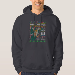 Dugly Christmas Sweater Wildlife Series Hoodie