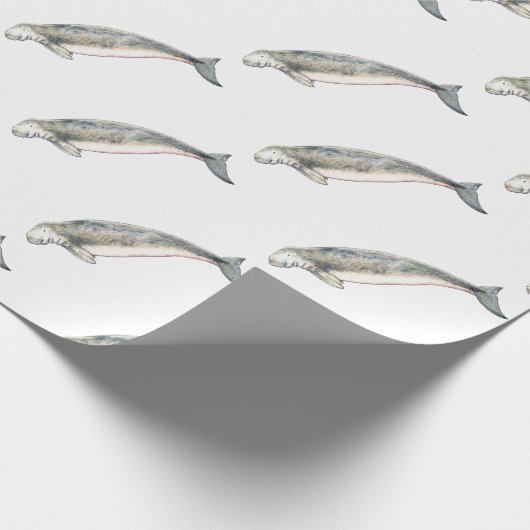 Dugong Geschenkpapier (Ecke)