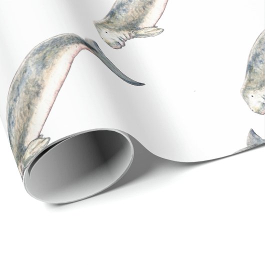 Dugong Geschenkpapier (Rolleneckpunkt)