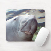 Dugong Lächeln Mousepad (Mit Mouse)