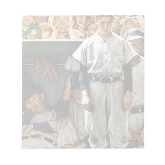 Dugout Notizblock (Vorderseite)