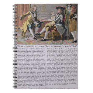Duguay-Trouin (1673-1736) seinen Marineexp Notizblock