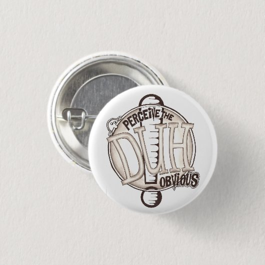 DUH EIN BUTTON (Vorne & Hinten)