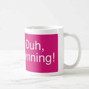Duh gewinnende Magenta Kaffeetasse