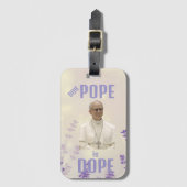Duh Papst ist geile Gepäckanhänger (Vorderseite Vertikal)