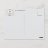 Duh Pope is Dope Postcard Postkarte (Rückseite)