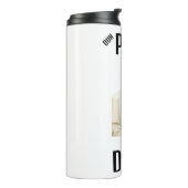 Duh Pope is Dope Thermal Tumbler Thermosbecher (Nach links gedreht)