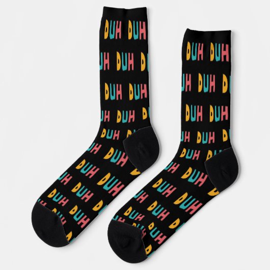 Duh Socken (Linkes Detail)