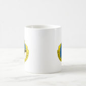 DUI - 101. Im Flugzeug Division Kaffeetasse (Mittel)