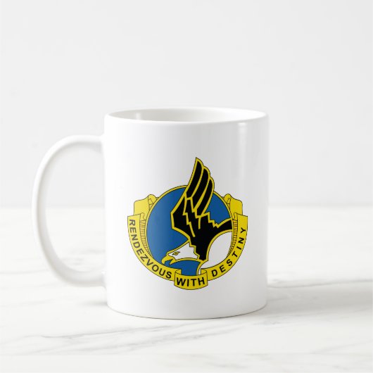 DUI - 101. Im Flugzeug Division Kaffeetasse (Links)