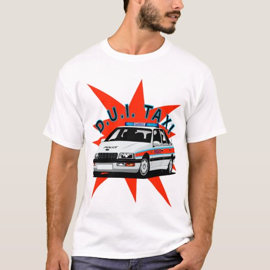 DUI-TAXI T-Shirt (Vorderseite)