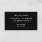 DUI-Visitenkarten Visitenkarte (Rückseite)