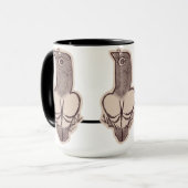 Duif tasse (Vorderseite Links)