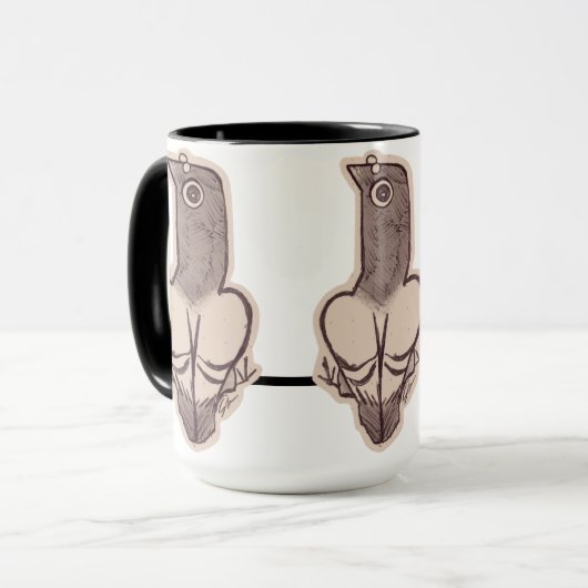 Duif   tasse (Vorderseite Links)