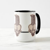 Duif tasse (VorderseiteRechts)