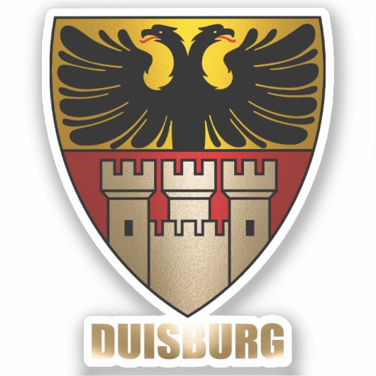 Duisburg Aufkleber (Vorderseite)