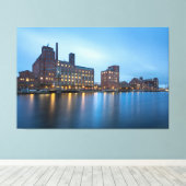 Duisburg Deutschland Canvas Print Leinwanddruck (Insitu (Holzboden))