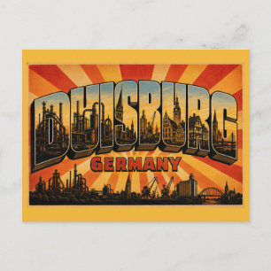 Duisburg Deutschland Landschaftspark Postkarte