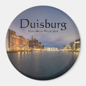 Duisburg Deutschland Magnet (Vorne)