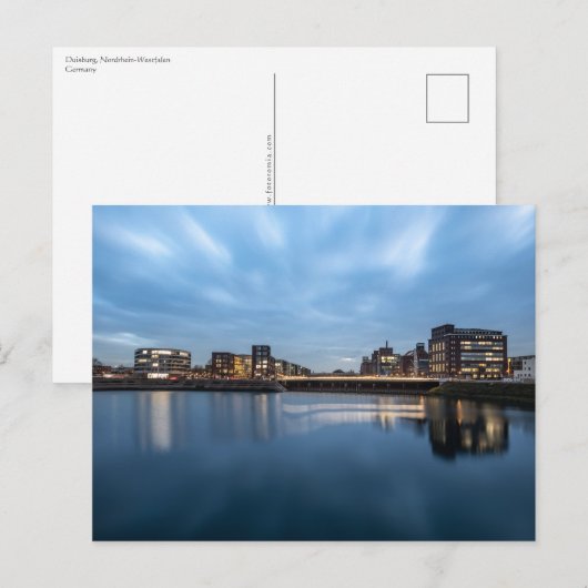 Duisburg Deutschland Postkarte (Vorne/Hinten)
