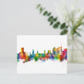 Duisburg Deutschland Skyline Postkarte (Stehend Vorderseite)