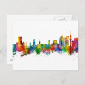 Duisburg Deutschland Skyline Postkarte (Vorne/Hinten)