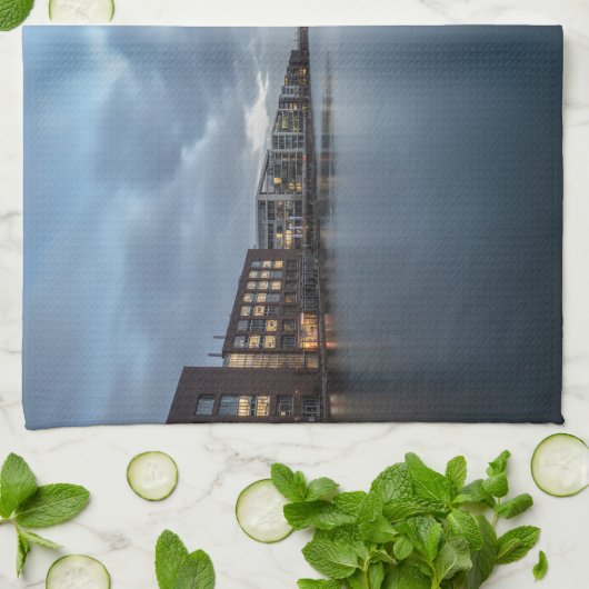 Duisburg Geschirrtuch (Gefaltet)