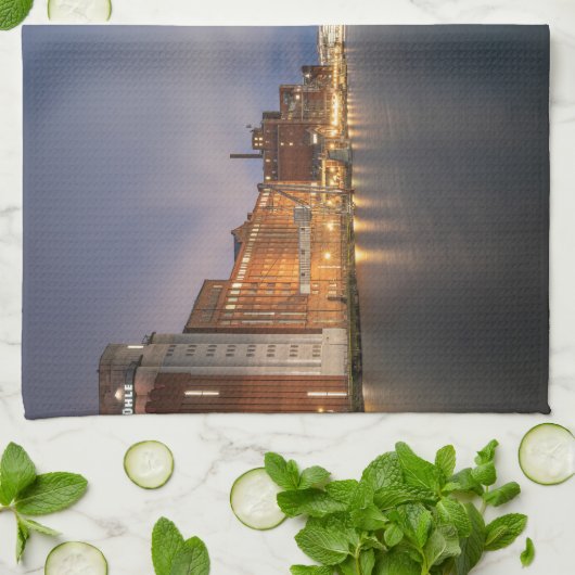 Duisburg Geschirrtuch (Gefaltet)