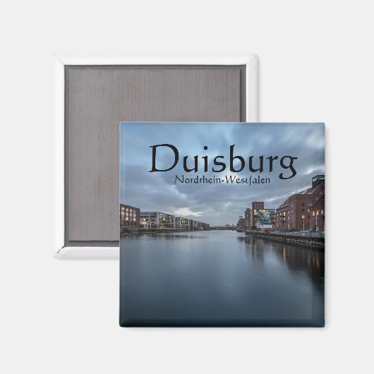 Duisburg Magnet (Vorderseite/Rückseite)