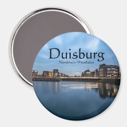 Duisburg Magnet (Vorderseite/Rückseite)
