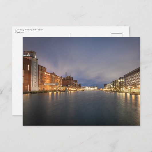 Duisburg Postkarte (Vorne/Hinten)