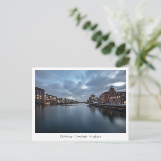 Duisburg Postkarte (Stehend Vorderseite)