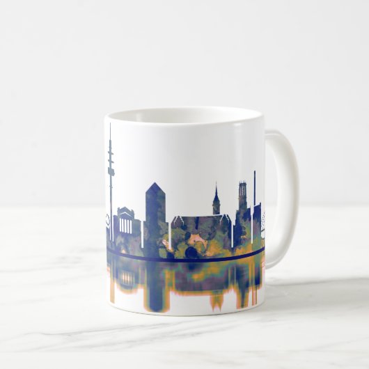 Duisburg Skyline Kaffeetasse (VorderseiteRechts)