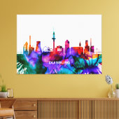 Duisburg Skyline Leinwanddruck (Insitu (Wohnzimmer))