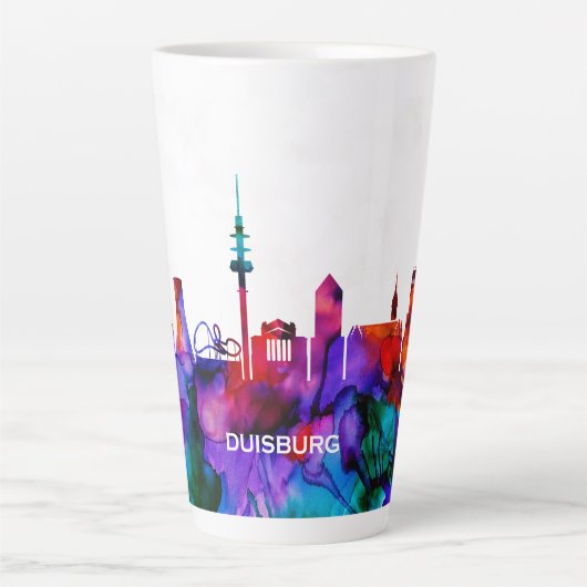 Duisburg Skyline Milchtasse (Vorderseite)