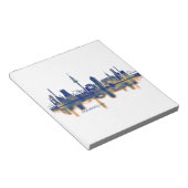 Duisburg Skyline Notizblock (angewinkelt)