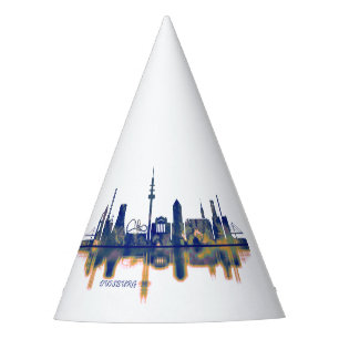 Duisburg Skyline Partyhütchen