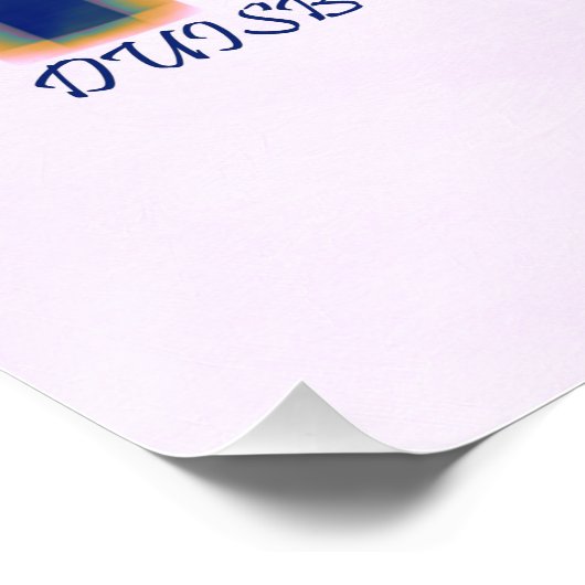 Duisburg Skyline Poster (Ecke)