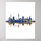Duisburg Skyline Poster (Vorne)