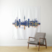 Duisburg Skyline Wandteppich (Beispiel)