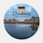 Duisburg Souvenir Magnet (Vorne)
