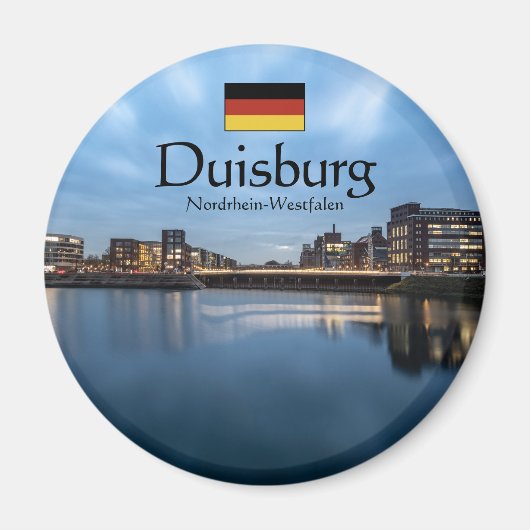 Duisburg Souvenir Magnet (Vorne)