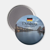 Duisburg Souvenir Magnet (Vorderseite/Rückseite)