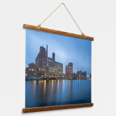 Duisburg Wandteppich Mit Holzrahmen (Gewinkelt)